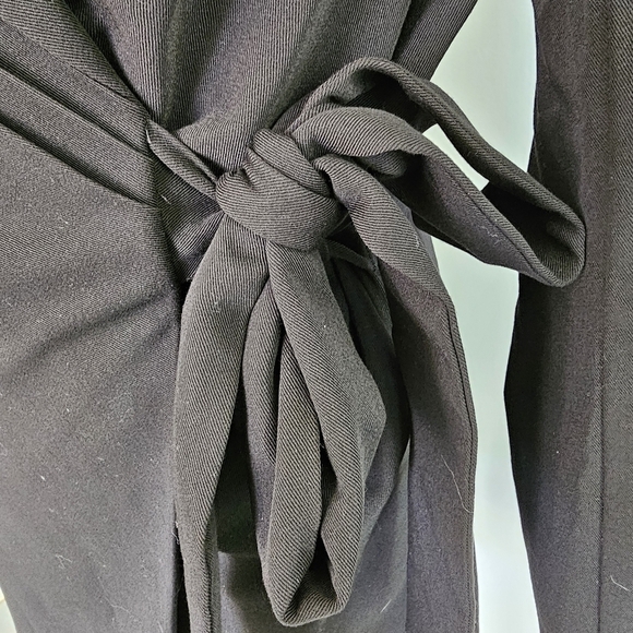 Showpo. "Rosia" Black Blazer Wrap Mini Dress - Picture 7 of 10